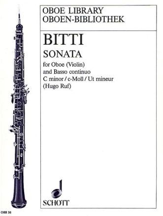 Sonata c-Moll f�r Oboe (Violine) und Basso continuo