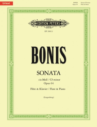 Sonata cis-Moll op. 64 f�r Fl�te und Klavier