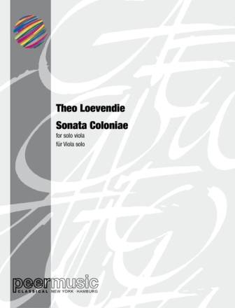 Sonata Coloniae for viola