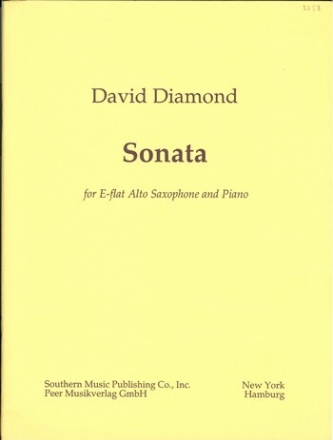 Sonata for alto saxophone and piano