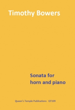 Sonata for horn and piano Partitur und Stimme