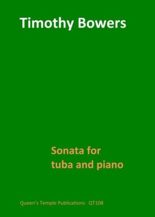 Sonata for tuba and piano Partitur und Stimme