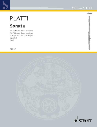 Sonata G-Dur op. 3/6 f�r Fl�te und Basso continuo