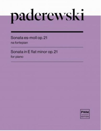 Sonata In E flat Minor op.21 for piano
