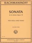 Sonata in G minor op.19 for viola and piano