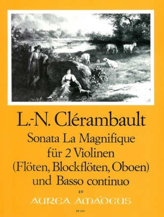 Sonata La Magnifique f�r 2 Violinen und Bc