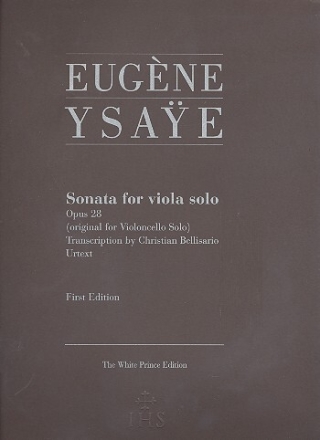 Sonata op.28 for viola