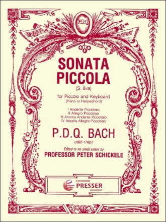 Sonata piccola for piccolo and keyboard (piano, harpsichord)