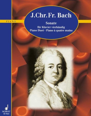 Sonate A-Dur f�r Klavier (Cembalo) 4-h�ndig