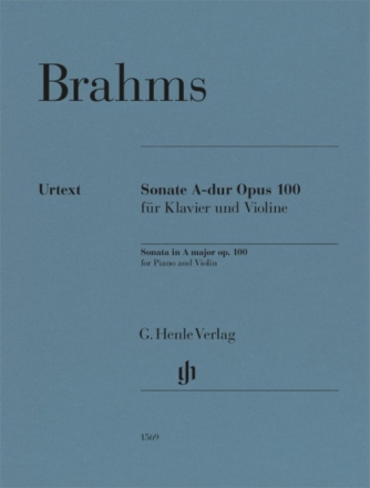 Sonate A-dur op.100 f�r Klavier und Violine