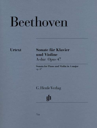 Sonate A-Dur op.47 f�r Violine und Klavier
