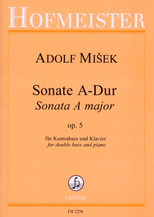 Sonate A-dur op.5 f�r Kontrabass und Klavier