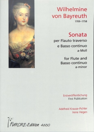 Sonate a-Moll f�r Fl�te und Bc