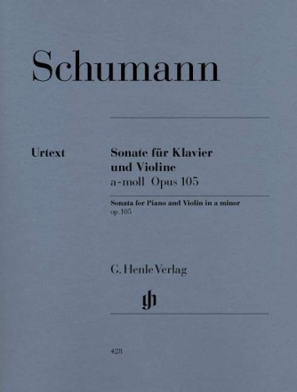 Sonate a-Moll op.105 f�r Violine und Klavier