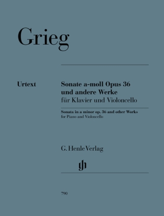 Sonate a-Moll op.36 und andere Werke f�r Violoncello und Klavier
