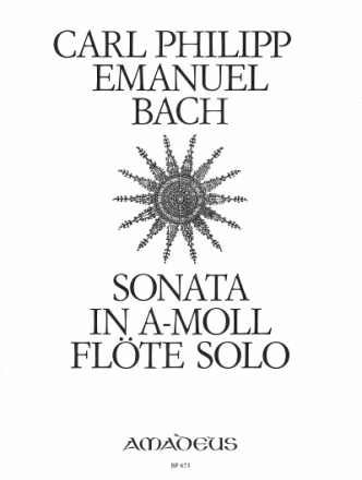 Sonate a-Moll Wq132 f�r Fl�te solo