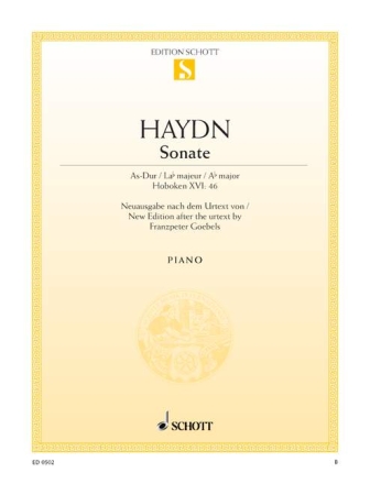 Sonate As-Dur Hob.XVI:46 f�r Klavier