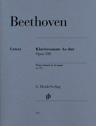 Sonate As-Dur op.110 f�r Klavier