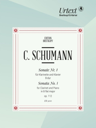 Sonate B-Dur Nr.1 op.112 f�r Klarinette und Klavier