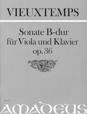 Sonate B-Dur op.36 f�r Viola und Klavier