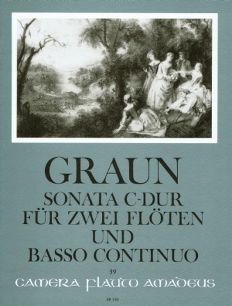 Sonate C-Dur f�r 2 Fl�ten und Bc