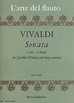Sonate C-Dur f�r Fl�te und Bc