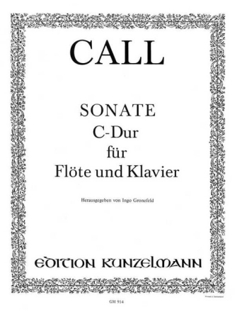 Sonate C-Dur f�r Fl�te und Klavier