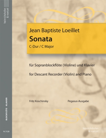 Sonate C-Dur f�r Sopranblockfl�te (Violine) und Klavier