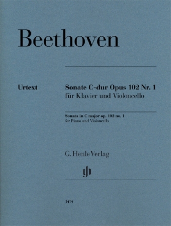 Sonate C-Dur op.102,1 f�r Violoncello und Klavier