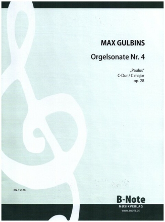 Sonate C-Dur op.28 f�r Orgel