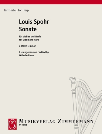Sonate c-Moll f�r Violine und Harfe