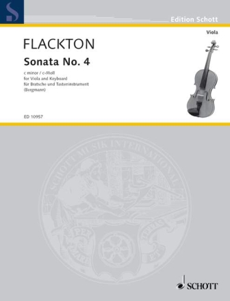 Sonate c-Moll Nr.4 f�r Viola und Klavier