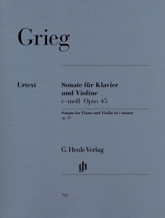 Sonate c-Moll op.45 f�r Violine und Klavier