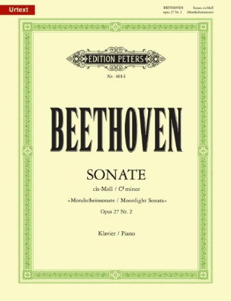 Sonate cis-Moll op.27,2 f�r Klavier