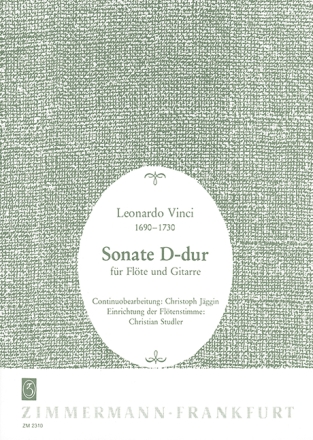 Sonate D-Dur f�r Fl�te und Gitarre