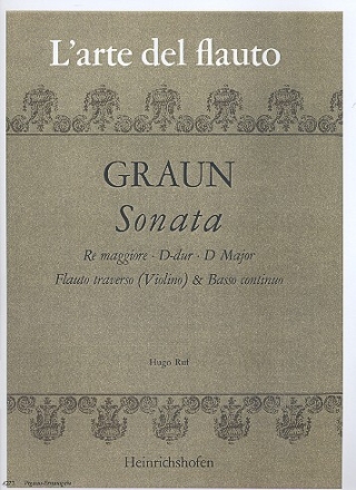 Sonate D-Dur f�r Fl�te (Violine) und Bc