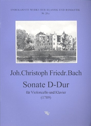 Sonate D-Dur f�r Violoncello und Klavier