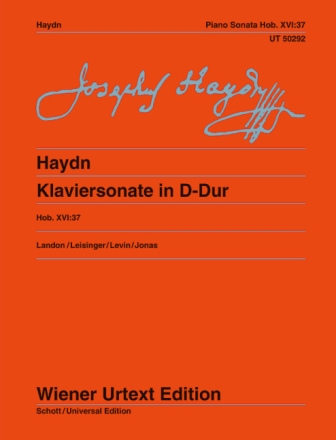Sonate D-Dur Hob.XVI:37 f�r Klavier