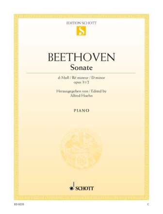 Sonate d-Moll op.31,2 f�r Klavier
