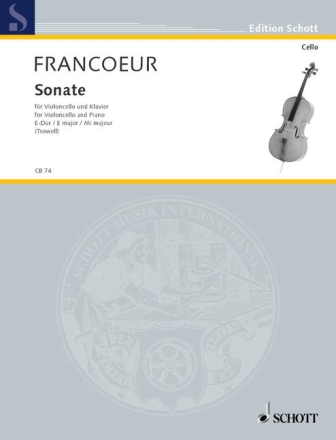 Sonate E-Dur f�r Violoncello und Klavier