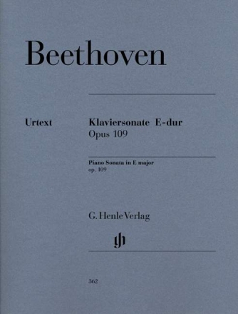 Sonate E-Dur Nr.30 op.109 f�r Klavier