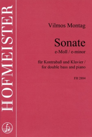 Sonate e-Moll  f�r Kontraba� und Klavier