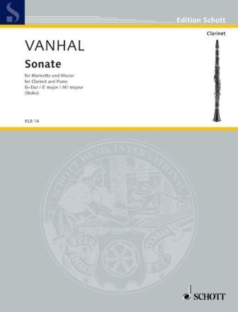 Sonate Es-Dur f�r Klarinette und Klavier