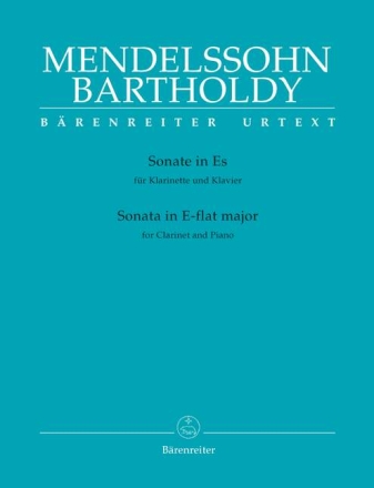 Sonate Es-Dur f�r Klarinette und Klavier