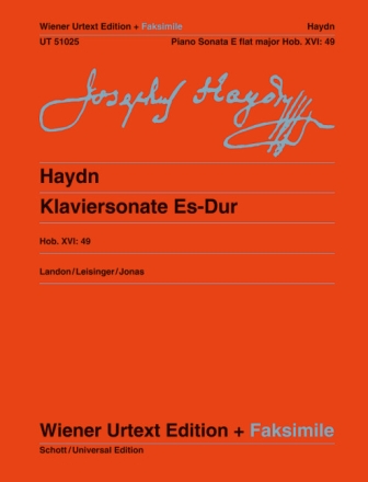 Sonate Es-Dur Hob.XVI:49 f�r Klavier