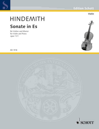 Sonate Es-Dur Nr.1 op.11 f�r Violine und Klavier