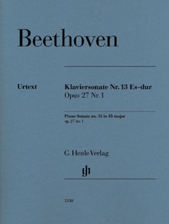 Sonate Es-Dur Nr.13 op.27,1 f�r Klavier