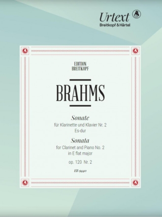 Sonate Es-Dur Nr.2 op.120 f�r Klarinette und Klavier