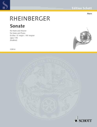 Sonate Es-Dur op.178 f�r Horn und Klavier