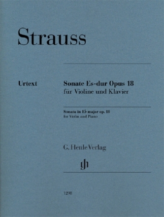 Sonate Es-Dur op.18 f�r Violine und Klavier